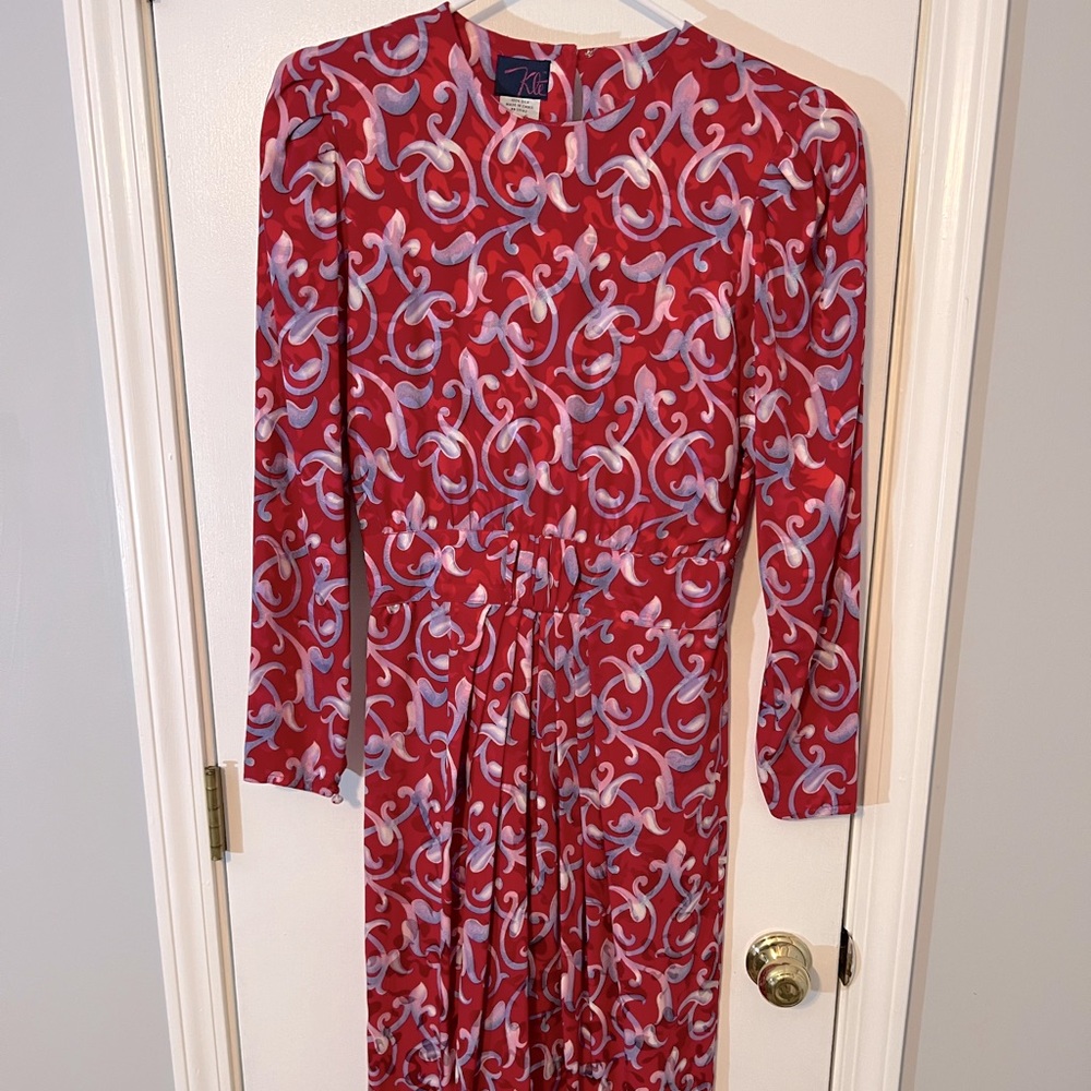 VINTAGE 100% Silk Dress ❤️